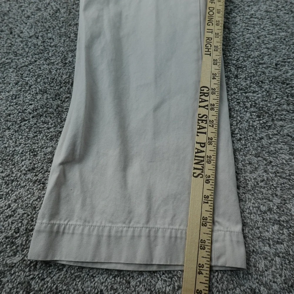 Banana Republic Pants Mens 32X34 Beige Tan Khaki Dawson Chino Trouser Flat Front